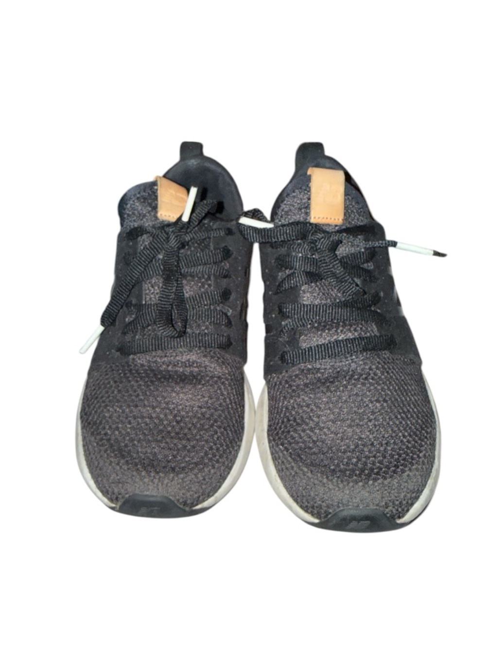 New Balance Knit Athletic Sneakers with Tan Tongue Tags